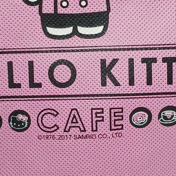 Hello Kitty Cafe Pink Tote Bag - Picture 4 of 13